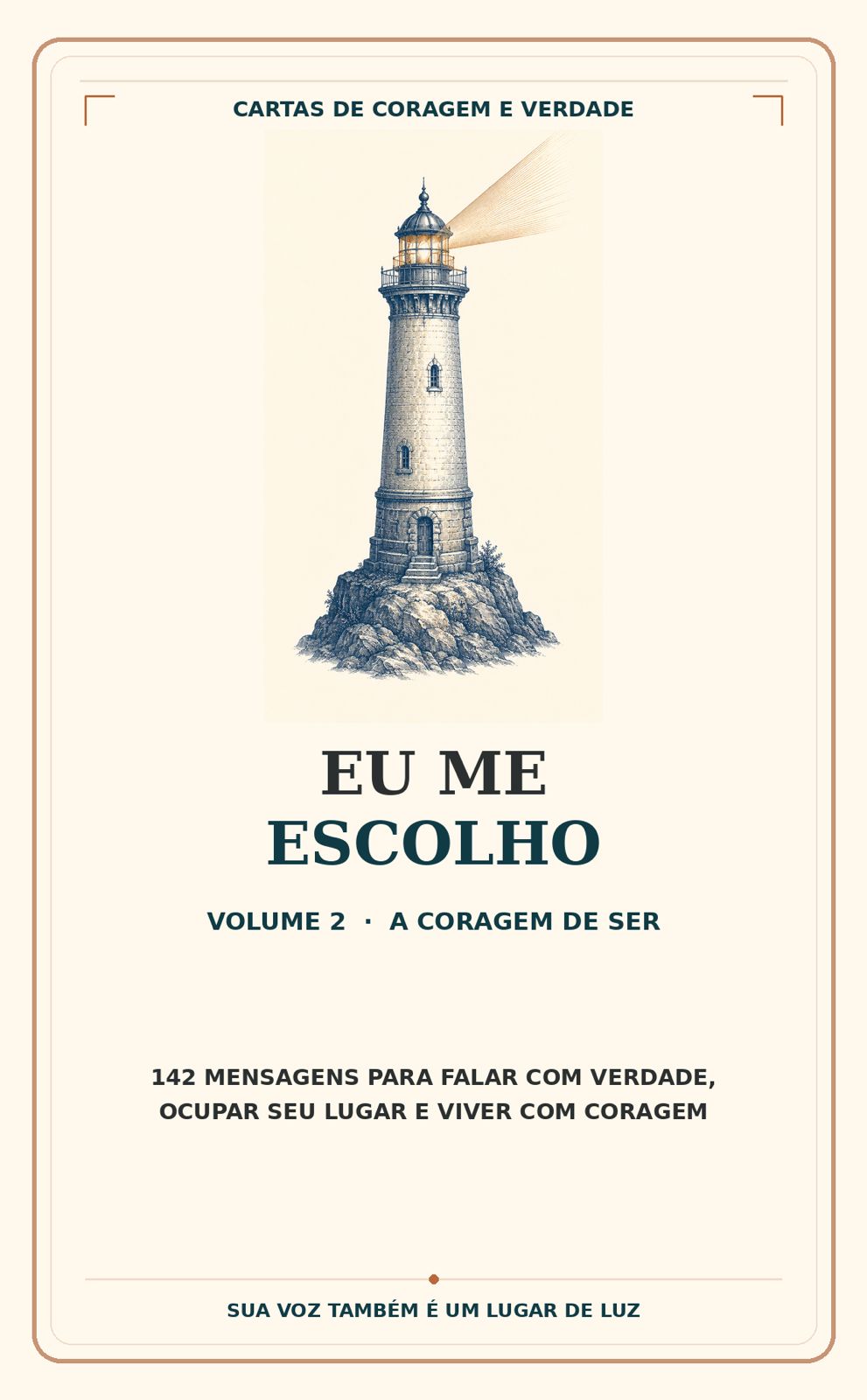 Capa do kit Eu Me Escolho Volume 2 — A Coragem de Ser